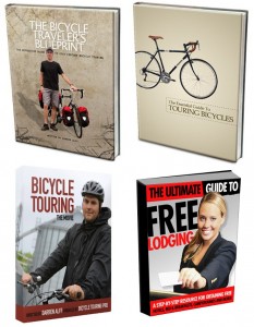 Bicycle Touring Pro Books Book covers