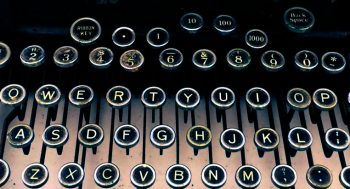 old typewriter