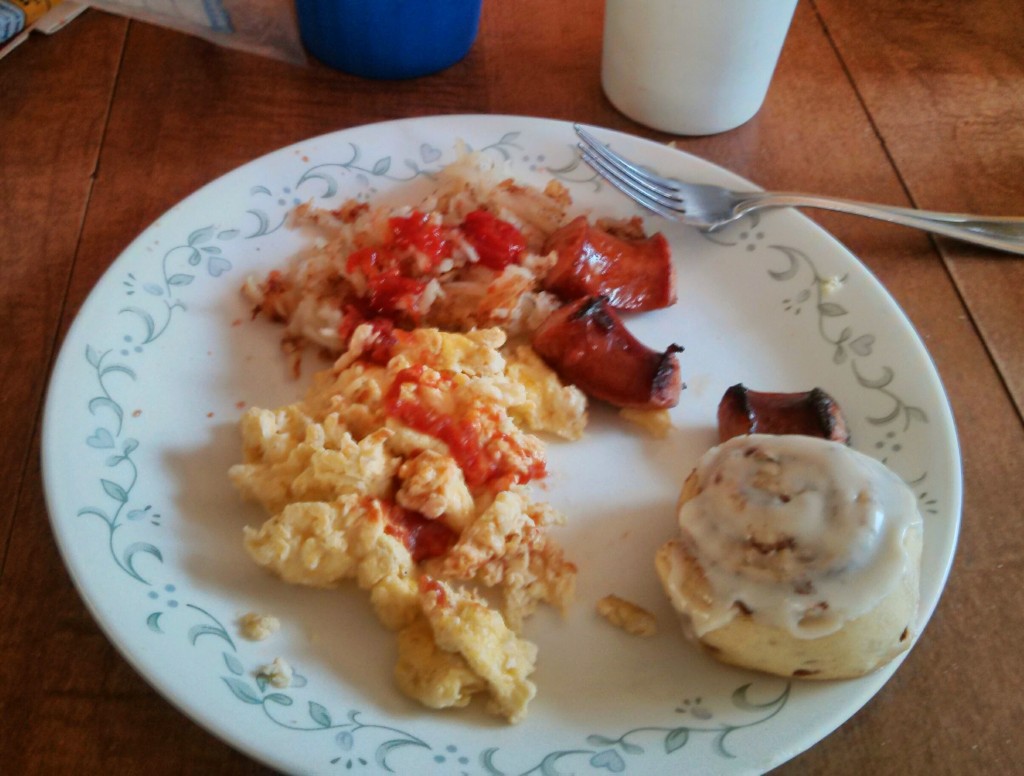 Picture of breakfast food