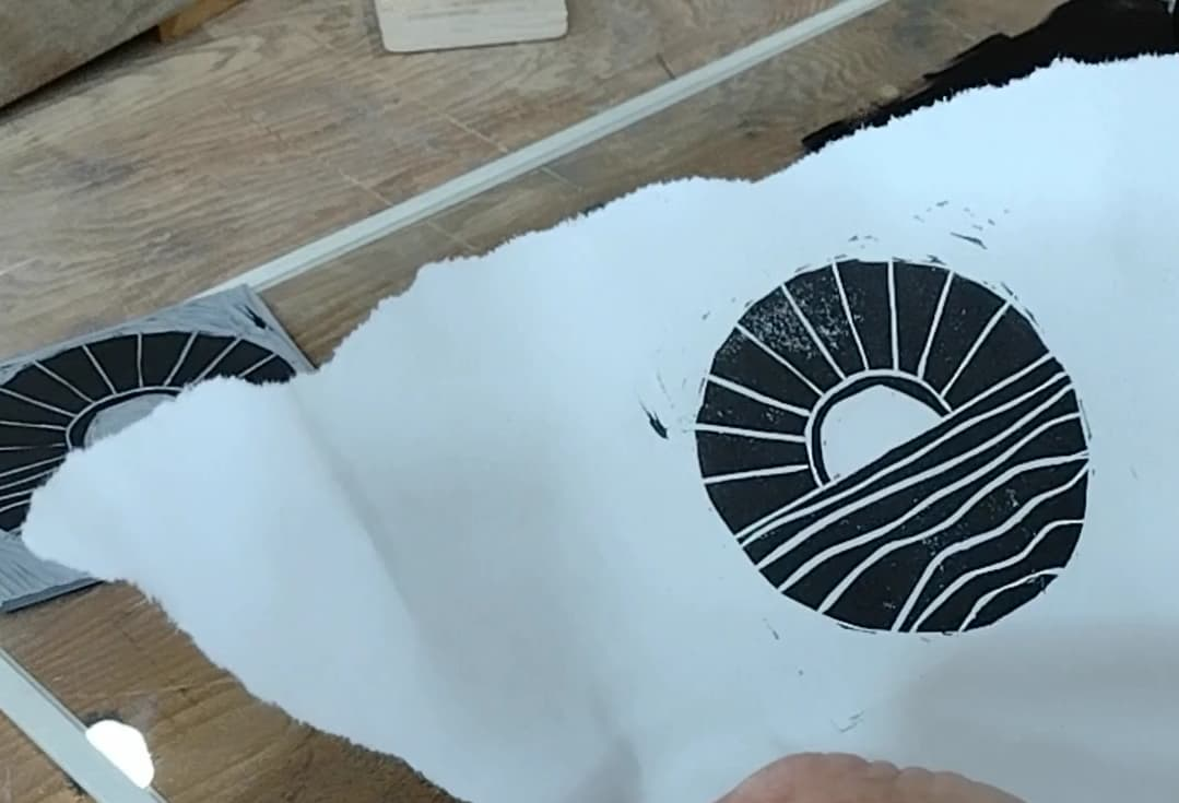 Linocut Printing